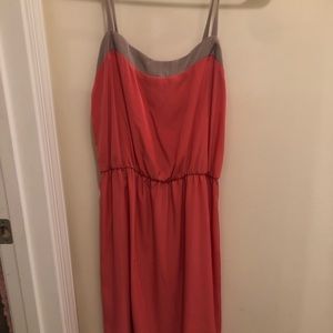 Boutique Tinley dress! Cute coral color